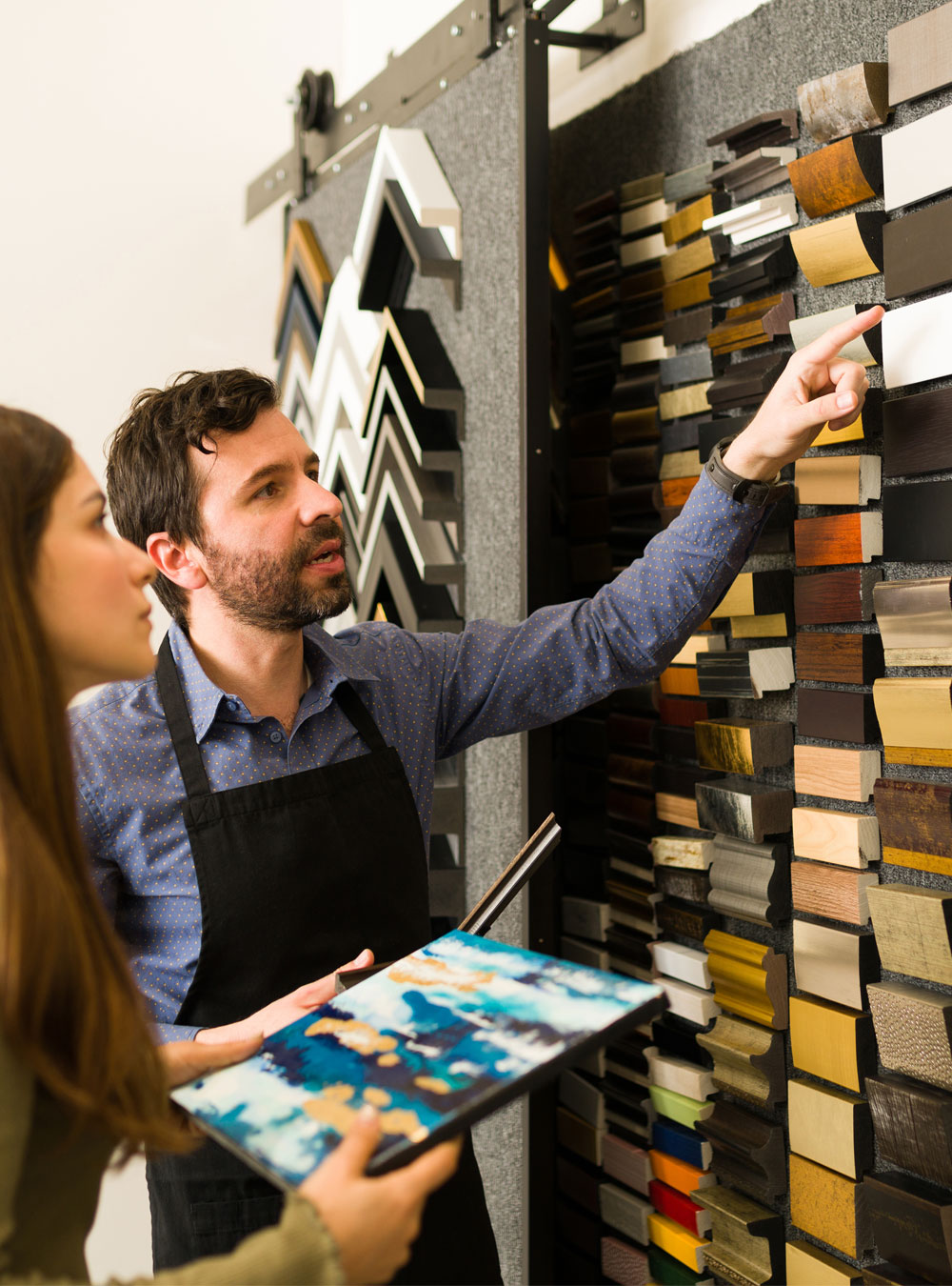 Interior selections and finishes by Majesty Builders